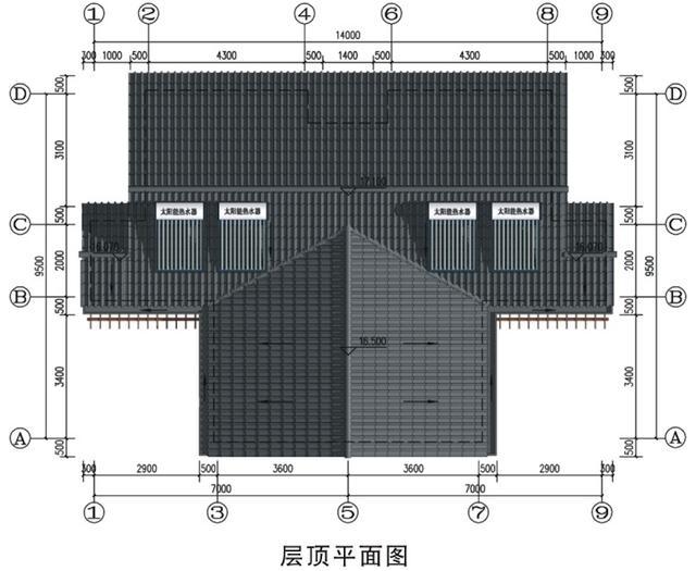 農村建房雙拼戶型，首層架空，內外雙梯，帶平面圖！
