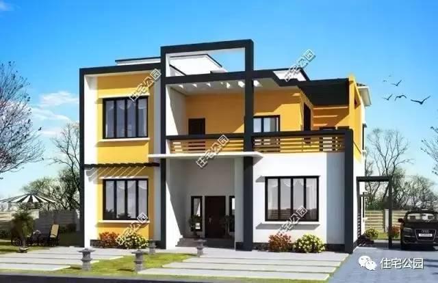 6套新農村二層房屋設計圖，造價20多萬你要蓋哪個？（含預算）