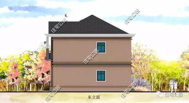 獨棟小別墅設計方案，旋轉樓梯帶夾層，怎么做到的？