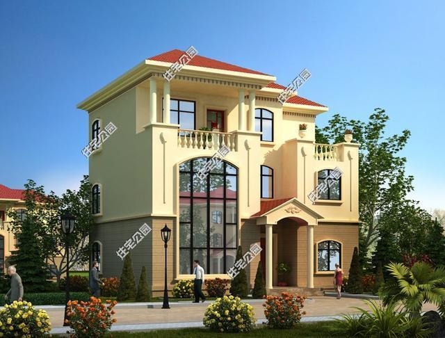 回農村，自建三層小別墅設計！分享最新圖紙！