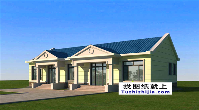 農村雙拼別墅設計圖，適合有兩個兄弟的家庭自建！