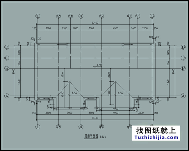 農村雙拼別墅設計圖，適合有兩個兄弟的家庭自建！