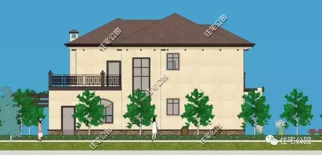 農村2層別墅16X15米，經典戶型、經濟實用