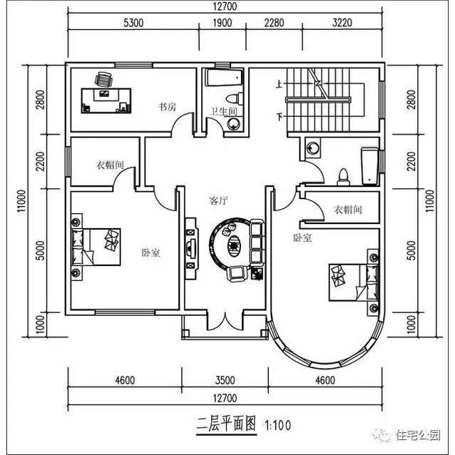 13X11米農村別墅，一見傾心、采光好！