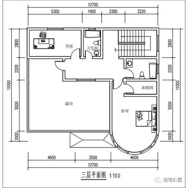 13X11米農村別墅，一見傾心、采光好！