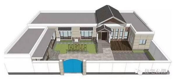 20萬農村小別墅就是好，能養鴨有菜園，10套帶小院的別墅分享！