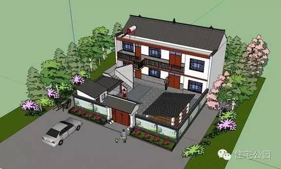 20萬農村小別墅就是好，能養鴨有菜園，10套帶小院的別墅分享！