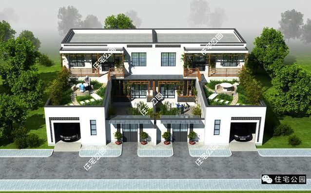 20萬農村小別墅就是好，能養鴨有菜園，10套帶小院的別墅分享！