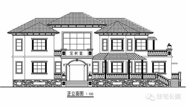 17X24米的農村別墅房子，兩種配色選哪個？