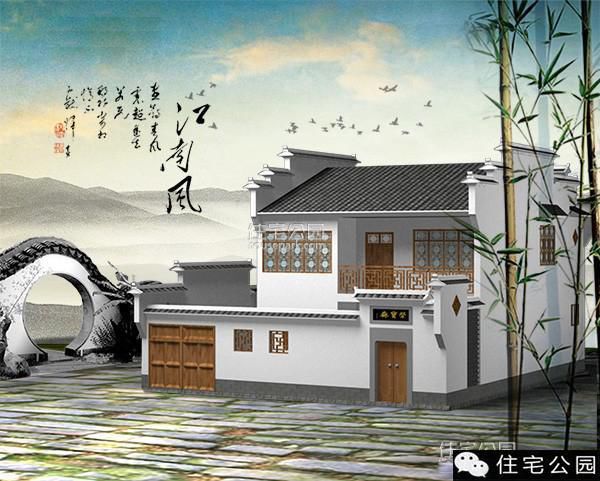 2套帶小院的農村別墅設計，徽派和歐式哪個更好？