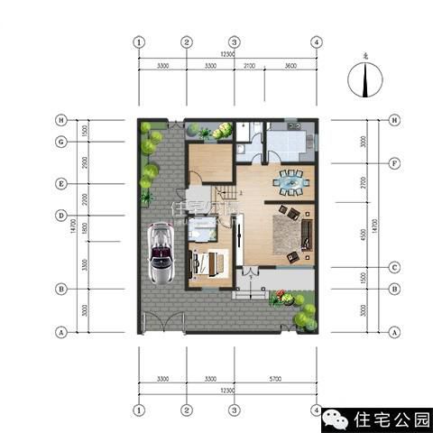 2套帶小院的農村別墅設計，徽派和歐式哪個更好？