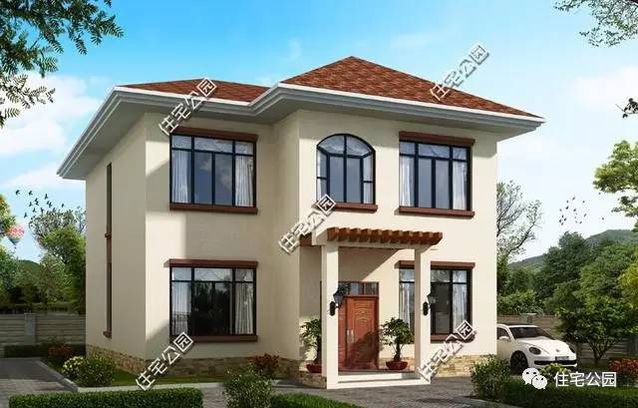 10X13米農村別墅，一層有2廳，空間有多大？