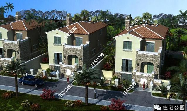 2套7米面寬的農村別墅，帶小院、你更喜歡哪套？