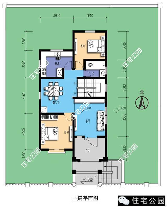 2套7米面寬的農村別墅，帶小院、你更喜歡哪套？