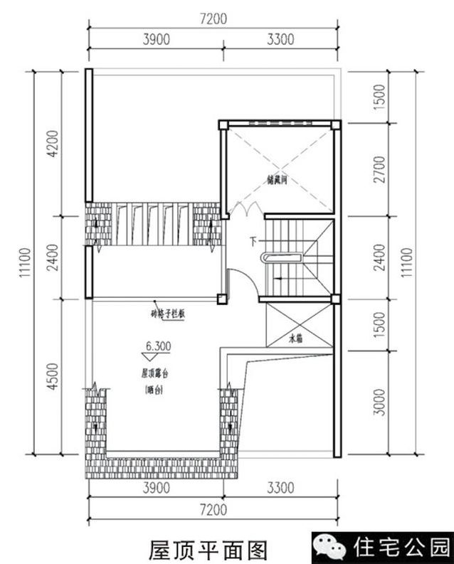 2套7米面寬的農村別墅，帶小院、你更喜歡哪套？