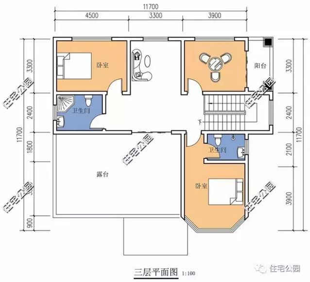 11X11米農村28萬自建別墅，弧形采光窗、實用！