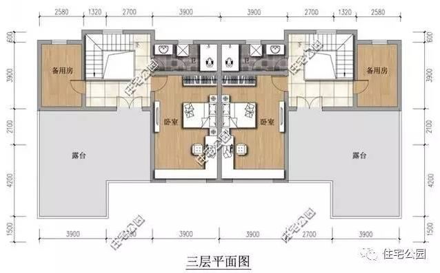 兄弟攜手建雙拼別墅10.5X12.3米，接地氣！