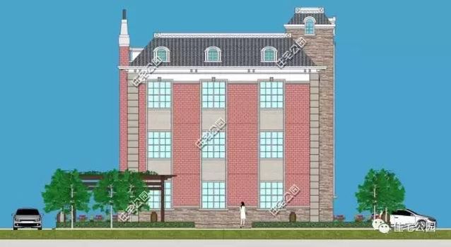 13X13米農村復古風格別墅，戶型方正、臥室多