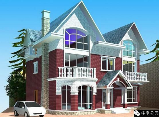 13X11米農(nóng)村別墅，臥室多、還洋氣！