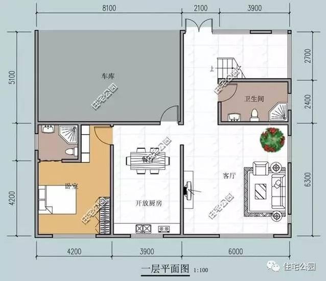 5套現(xiàn)代風格別墅，80、90后喜愛的戶型！含平面