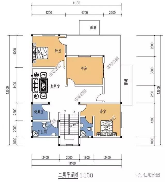 11X13米農村別墅，精美現代，只需20萬？