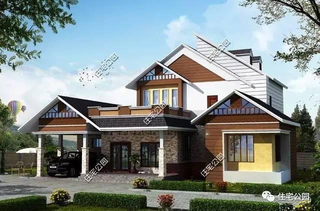 一層半小別墅16X15米，時尚實用，24萬建成！