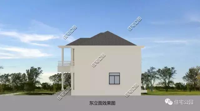 2層農村別墅21X12米，布局實用滿足三代人生活。全圖！！