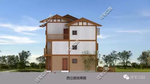 農(nóng)村風(fēng)景好，自建3層12X10米觀景別墅，在家就能掙錢！