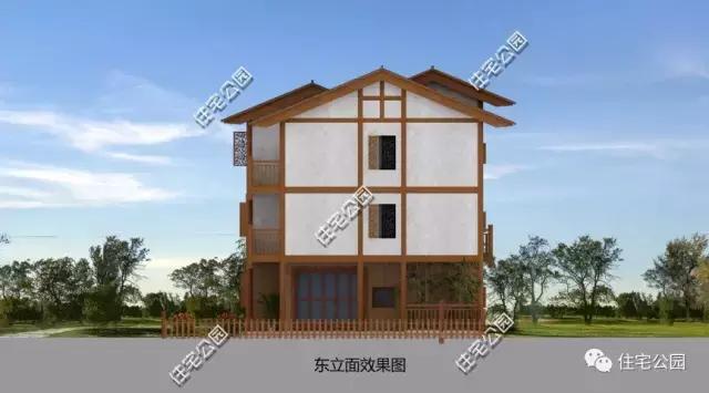 農(nóng)村風(fēng)景好，自建3層12X10米觀景別墅，在家就能掙錢！