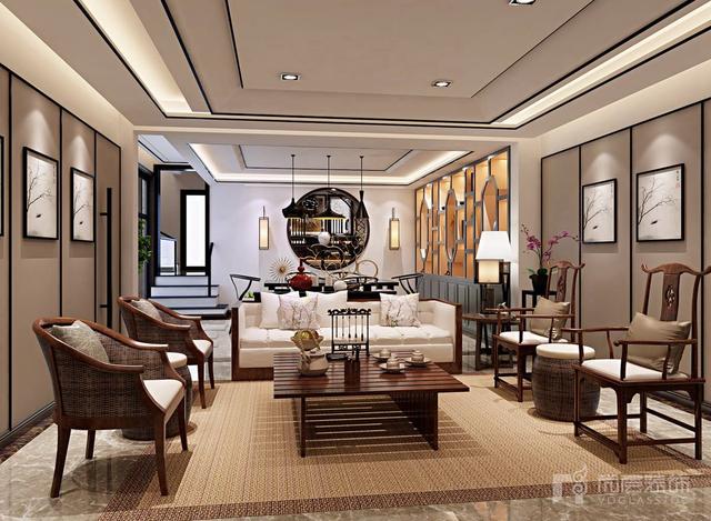 細品中國風韻味別墅裝飾