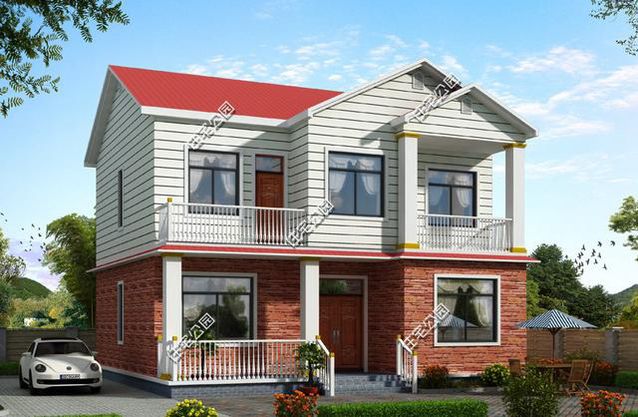 10X10米農村別墅，一層的客廳跑哪去了？