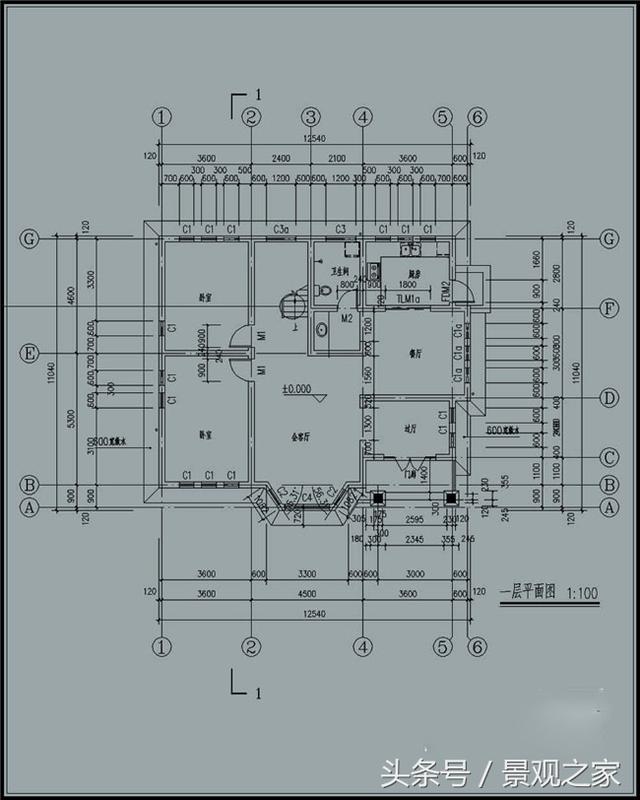 新農(nóng)村兩層別墅設(shè)計圖紙及效果圖！