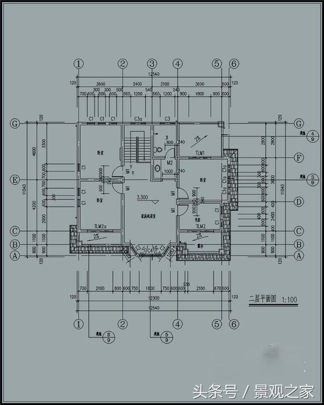 新農(nóng)村兩層別墅設(shè)計圖紙及效果圖！