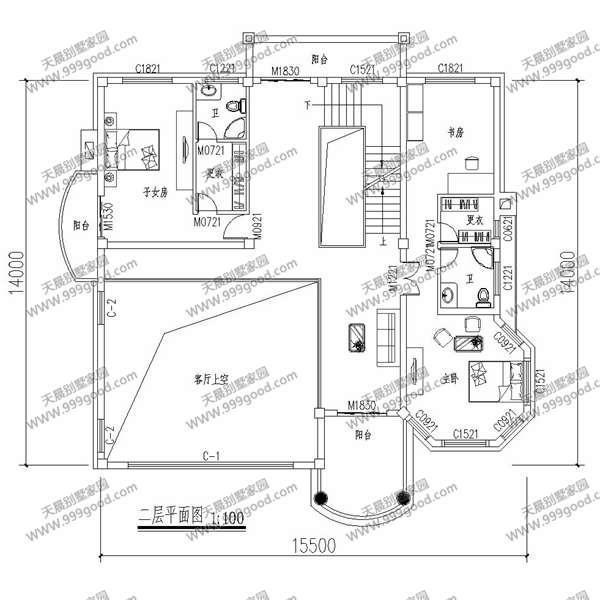 這樣接地氣的14X15米三層別墅，蓋好只要28萬？含全圖！
