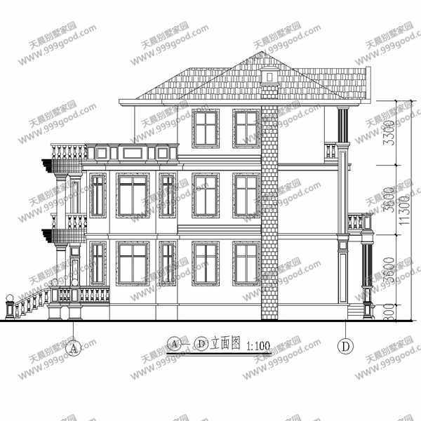這樣接地氣的14X15米三層別墅，蓋好只要28萬？含全圖！