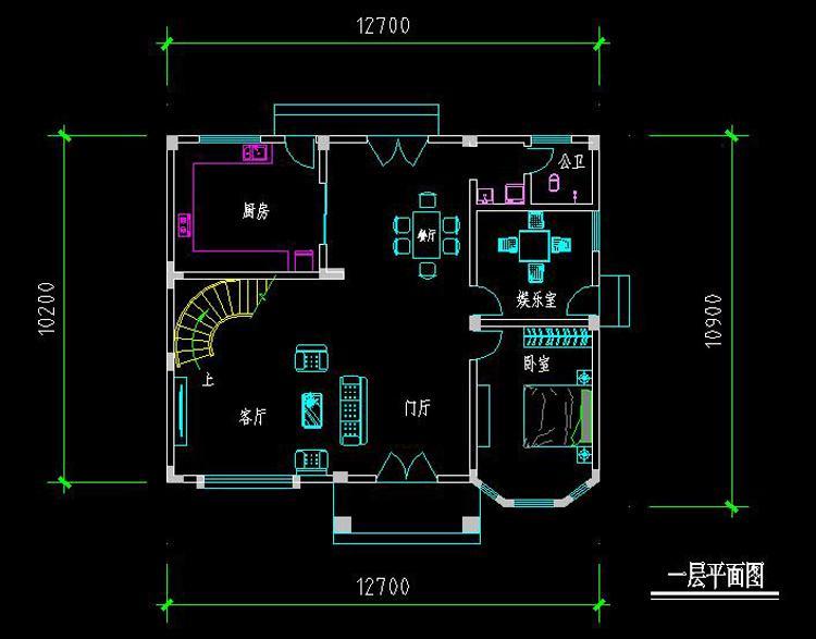 有錢一定要建套這樣的別墅，帶落地窗復式三層圓你別墅夢！