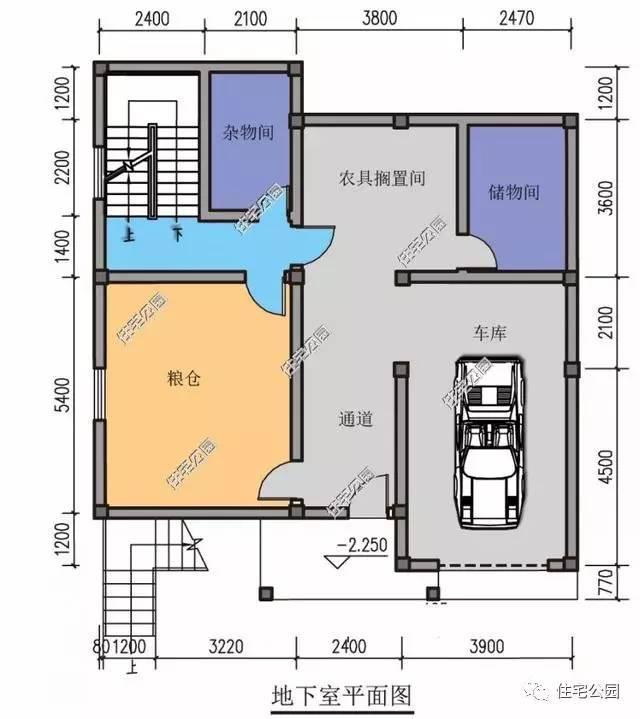 2套帶地下架空層的農村別墅，第二套造價竟不足20萬？