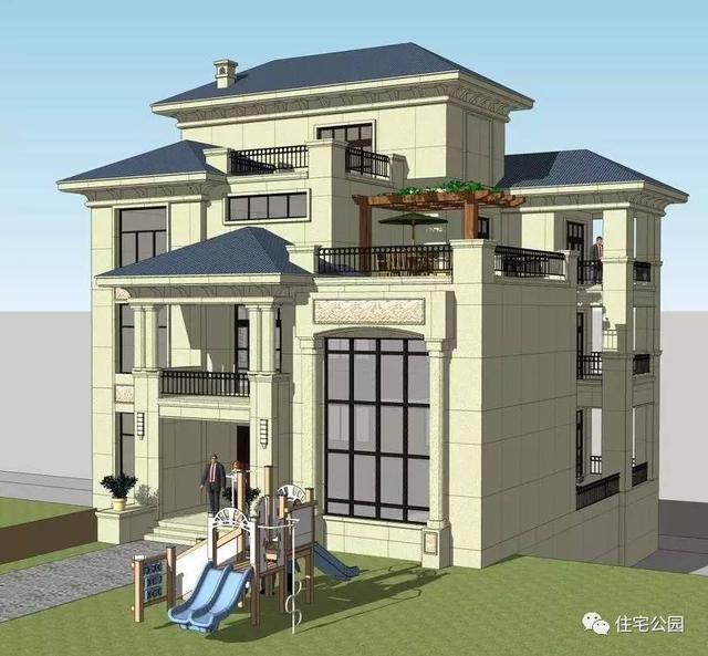 房子80萬(wàn)，基礎(chǔ)15萬(wàn)，跨渠建別墅就是這么任性！