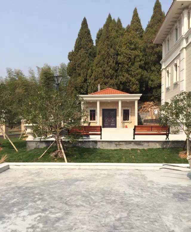 別墅配上歐式構(gòu)件檔次就高了, 沒幾百萬下不來！