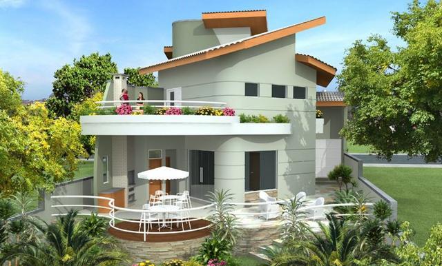 3套現代風格小別墅, 這樣建房子就不怕被人撞臉了！