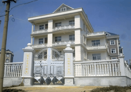 農(nóng)村也可以很土豪, 這個(gè)地方的農(nóng)村人住的都是豪華別墅！