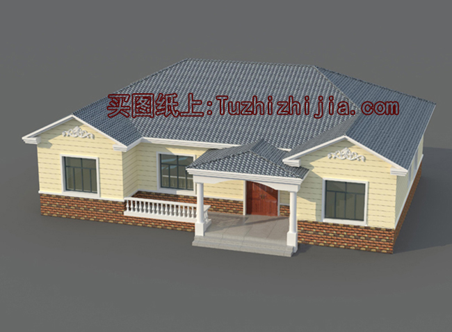 農村一層房屋設計圖,自建一層房子圖紙推薦