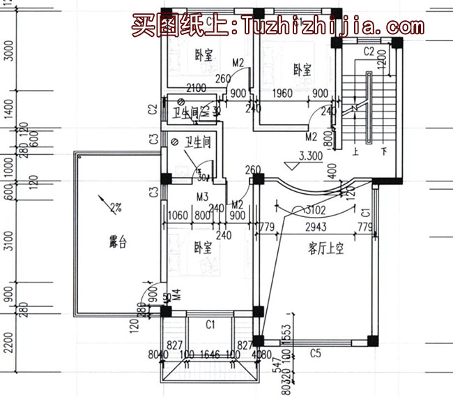 三十萬農村別墅設計圖帶外觀圖片，30萬造價別墅展示