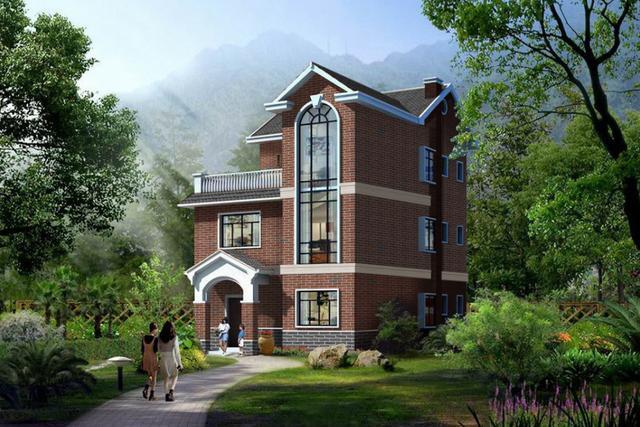 等有錢了, 回鄉下給父母建一棟漂亮的別墅