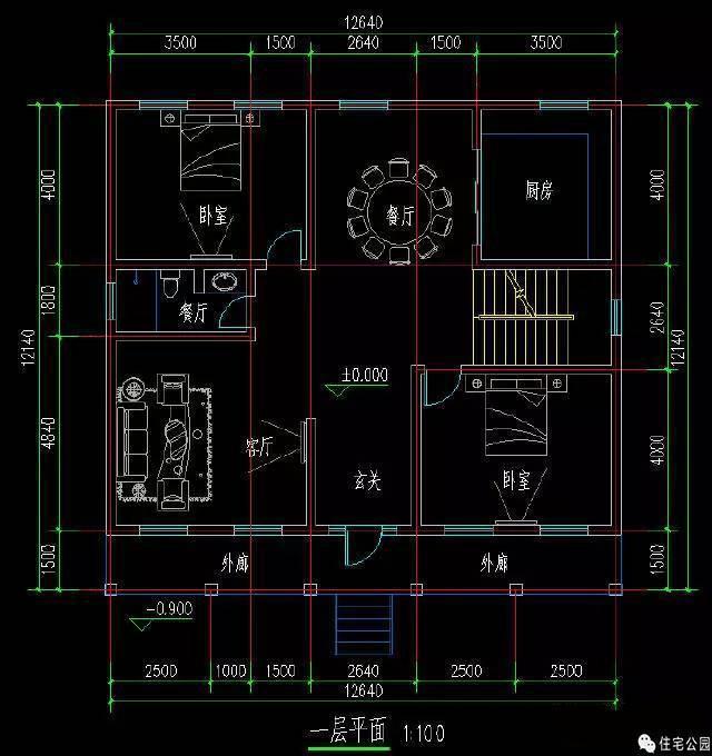 12.6X12米法式風格別墅, 享受浪漫生活!