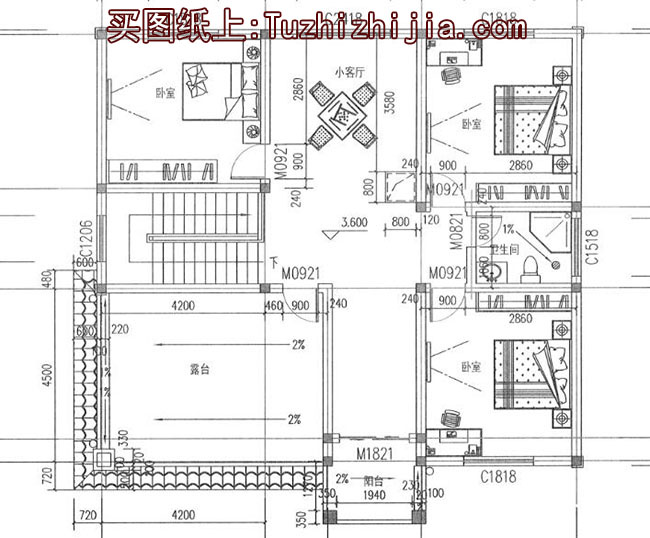 兩層半樓房設(shè)計(jì)圖及效果圖，農(nóng)村二層房屋設(shè)計(jì)圖推薦