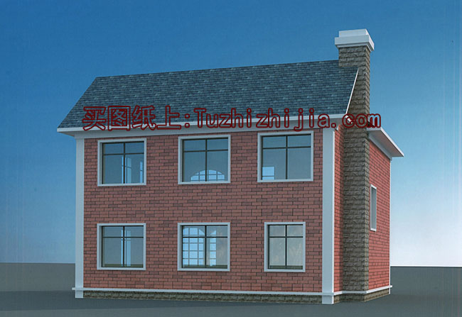 130平新農村二層住宅設計圖,外觀精致、漂亮