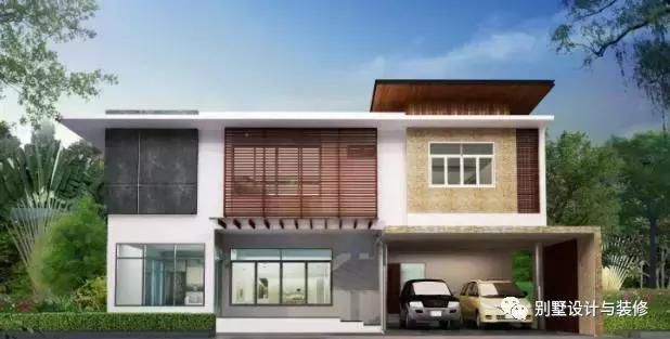 10套現代風格別墅，第8、10套時尚又實用