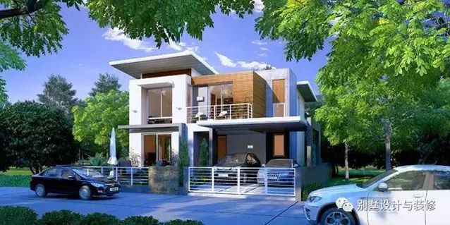 10套現代風格別墅，第8、10套時尚又實用