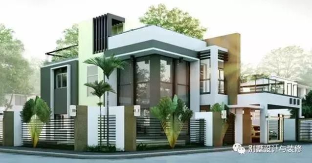 10套現代風格別墅，第8、10套時尚又實用